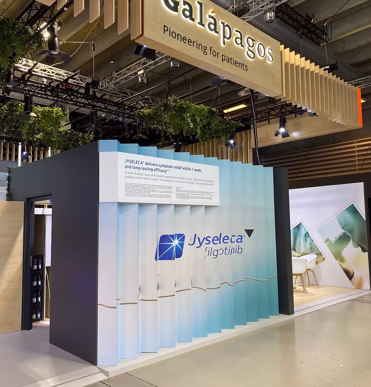Galapagos ECCO booth