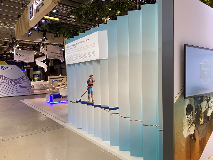 Galapagos ECCO booth