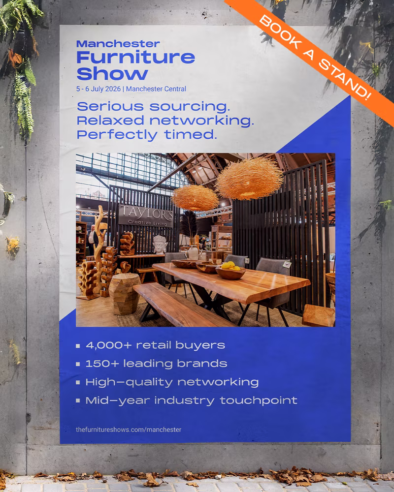 Manchester Furniture Show social ad creative