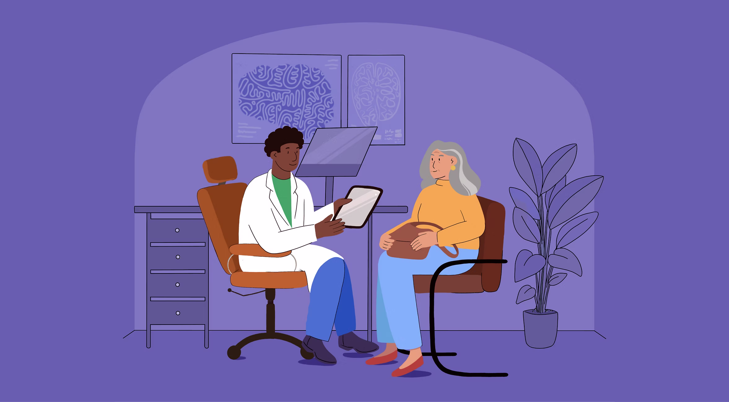 Eisai patient support illustration