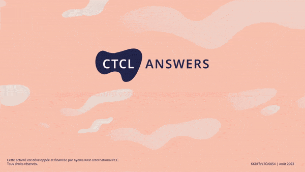 CTCL Answers title card, French translation