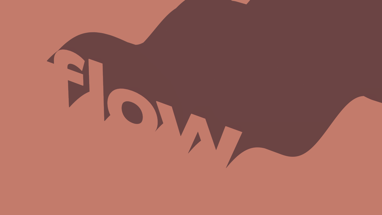 Flow wordmark animation