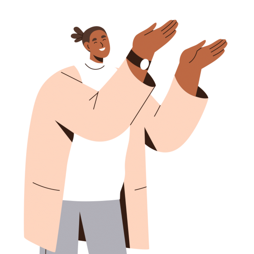 Shutterstock character illustration GIF